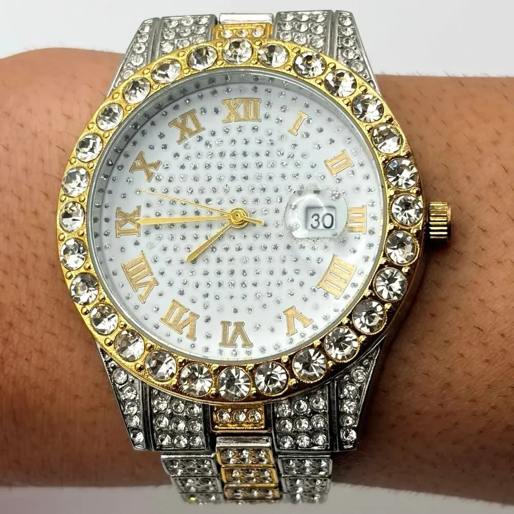 Silver & Gold Retro Men’s Watch